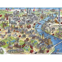 Gibsons - London Landmarks - 1000 Piece Jigsaw Puzzle Sale