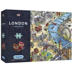 Gibsons - London Landmarks - 1000 Piece Jigsaw Puzzle Sale