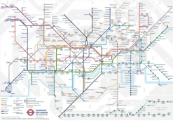 Gibsons - London Underground Map - 150 Piece Jigsaw Puzzle Online