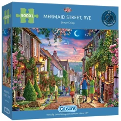Gibsons - Mermaid Street, Rye - 500 XL Piece Jigsaw Puzzle Best