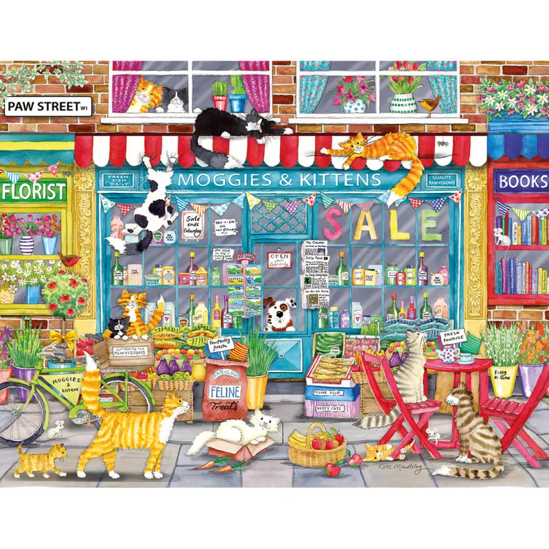 Gibsons - Moggies & Kittens - 1000 Pieces Discount