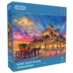 Gibsons - Mont Saint-Michel - 1000 Piece Jigsaw Puzzle New