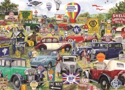 Gibsons - Motoring Memorabilia - 1000 Piece Jigsaw Puzzle Discount