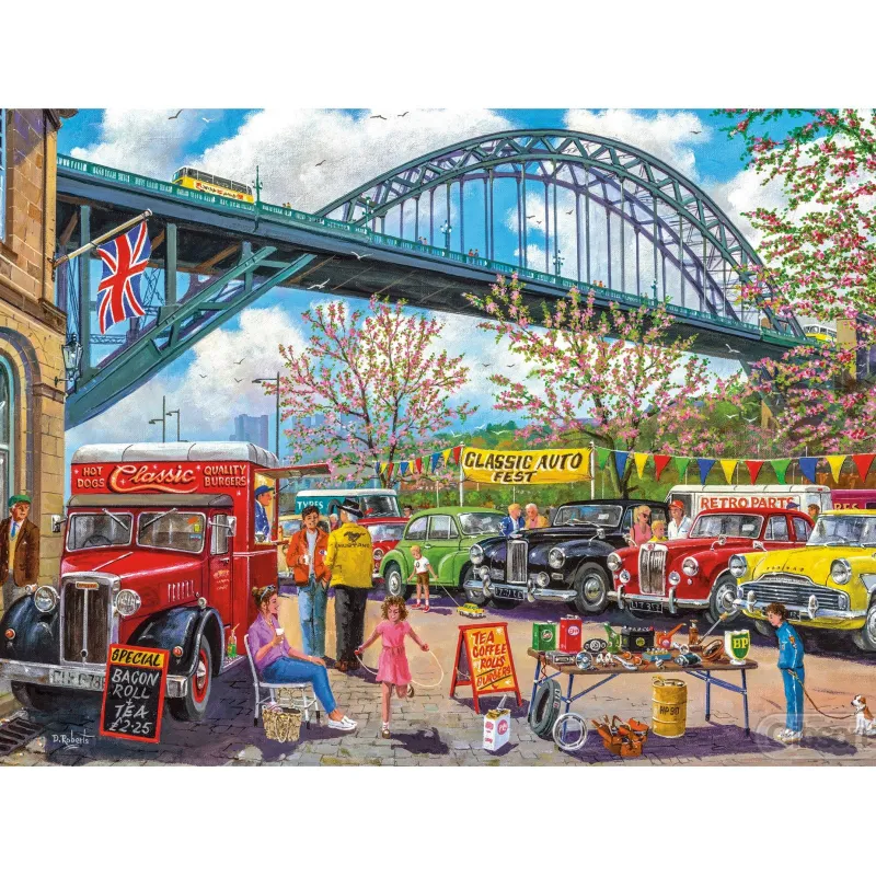 Gibsons - Newcastle - 500 XL Piece Jigsaw Puzzle Sale