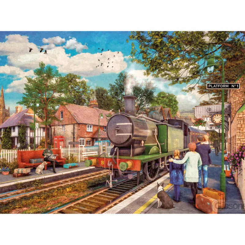Gibsons - Off to the Coast - 500 Piece Jigsaw Puzzle Clearance