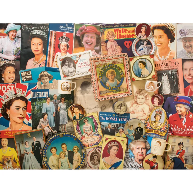 Gibsons - Our Glorious Queen - 1000 Piece Jigsaw Puzzle Sale