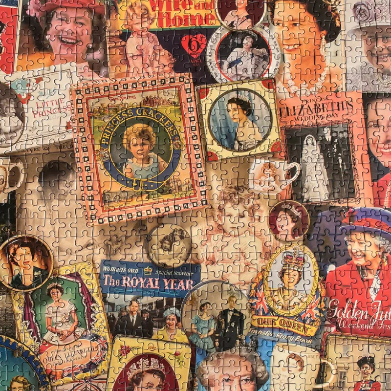 Gibsons - Our Glorious Queen - 1000 Piece Jigsaw Puzzle Sale