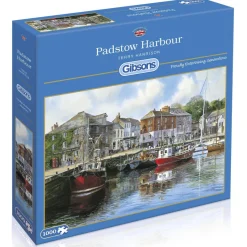 Gibsons - Padstow Harbour - 1000 Piece Jigsaw Puzzle Outlet