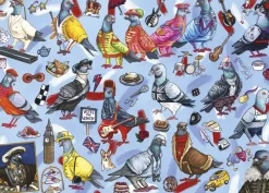 Gibsons - Pigeons of Britain - 1000 Piece Jigsaw Puzzle Discount