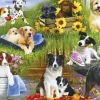Gibsons - Playful Pups - 500 Piece Jigsaw Puzzle Hot