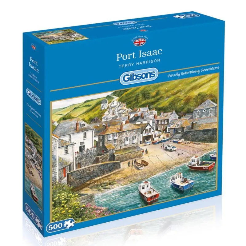 Gibsons - Port Issac - 500 Piece Jigsaw Puzzle New