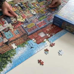 Gibsons - Pots & Penny Farthings - 1000 Piece Jigsaw Puzzle Online