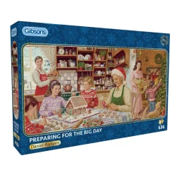 Gibsons - Preparing for the Big Day - 636 Piece Jigsaw Puzzle Best