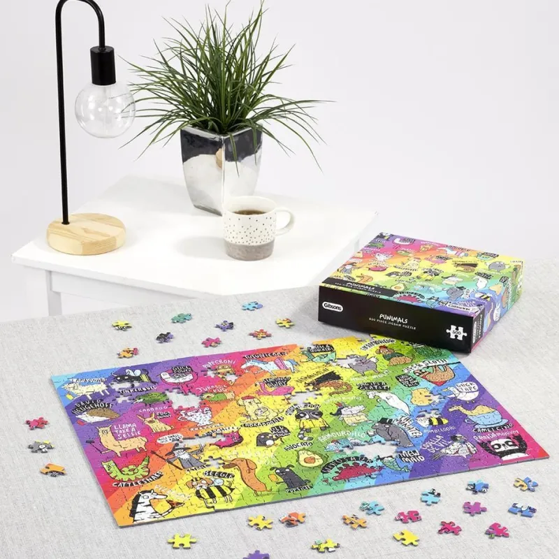 Gibsons - Punimals - 500 Piece Jigsaw Puzzle Online