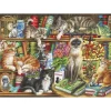 Gibsons - Puss In Books - 1000 Piece Jigsaw Puzzle Fashion
