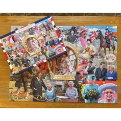 Gibsons - Queen Elizabeth II Commemorative Puzzle - 1000 Piece Jigsaw Puzzle Sale