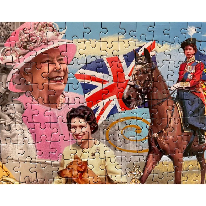 Gibsons - Queen Elizabeth II Commemorative Puzzle - 1000 Piece Jigsaw Puzzle Sale