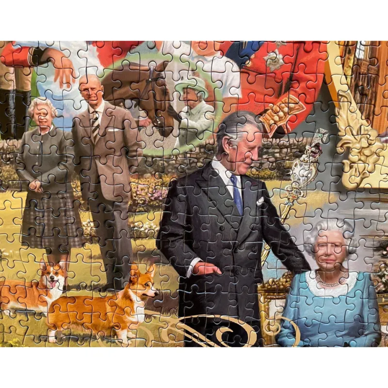 Gibsons - Queen Elizabeth II Commemorative Puzzle - 1000 Piece Jigsaw Puzzle Sale
