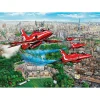 Gibsons - Reds Over London - 1000 Piece Jigsaw Puzzle Online