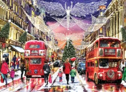 Gibsons - Regent Street at Christmas - 1000 Piece Jigsaw Puzzle Sale