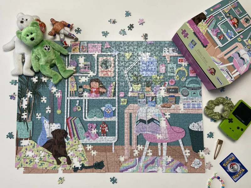 Gibsons - Retro Vibes - 1000 Piece Jigsaw Puzzle Hot