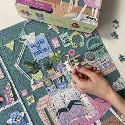 Gibsons - Retro Vibes - 1000 Piece Jigsaw Puzzle Hot