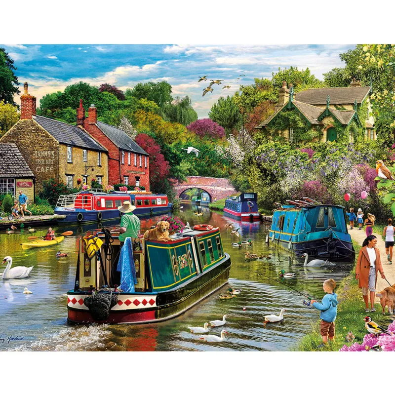 Gibsons - River Retreat - 500 Pieces Clearance