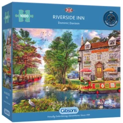Gibsons - Riverside Inn - 1000 Piece Jigsaw Puzzle Online