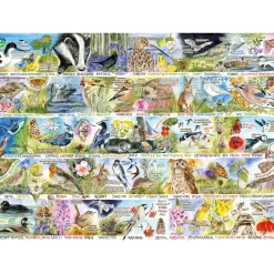 Gibsons - RSPB: Birdsong & Bluebells - 1000 Piece Jigsaw Puzzle Online