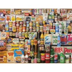 Gibsons - 1980s Shopping Basket - 1000 Piece Jigsaw Puzzle Fashion