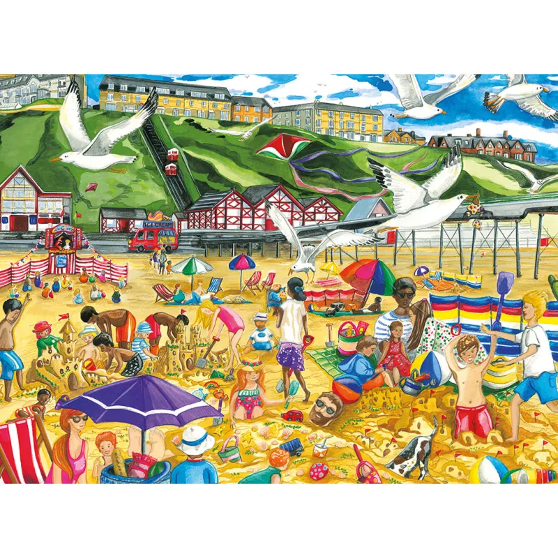 Gibsons - Saltburn-by-the-Sea - 500 Piece Jigsaw Puzzle Best