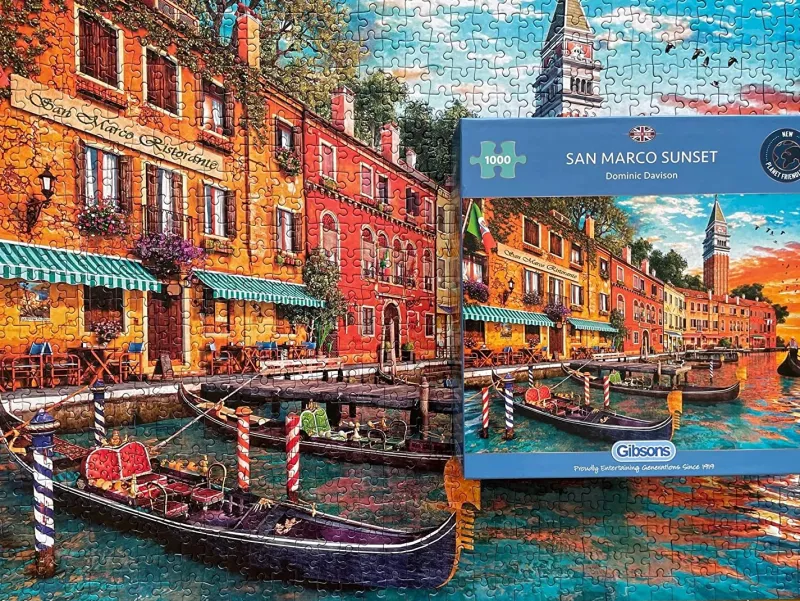 Gibsons - San Marco Sunset - 1000 Piece Jigsaw Puzzle Sale