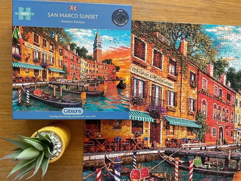 Gibsons - San Marco Sunset - 1000 Piece Jigsaw Puzzle Sale