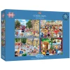 Gibsons - School Days - 4 x 500 Piece Jigsaw Puzzles Outlet