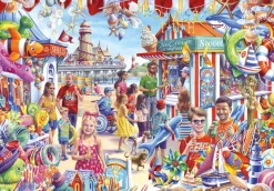 Gibsons - Seaside Souvenirs - 250 XL Piece Jigsaw Puzzle Sale