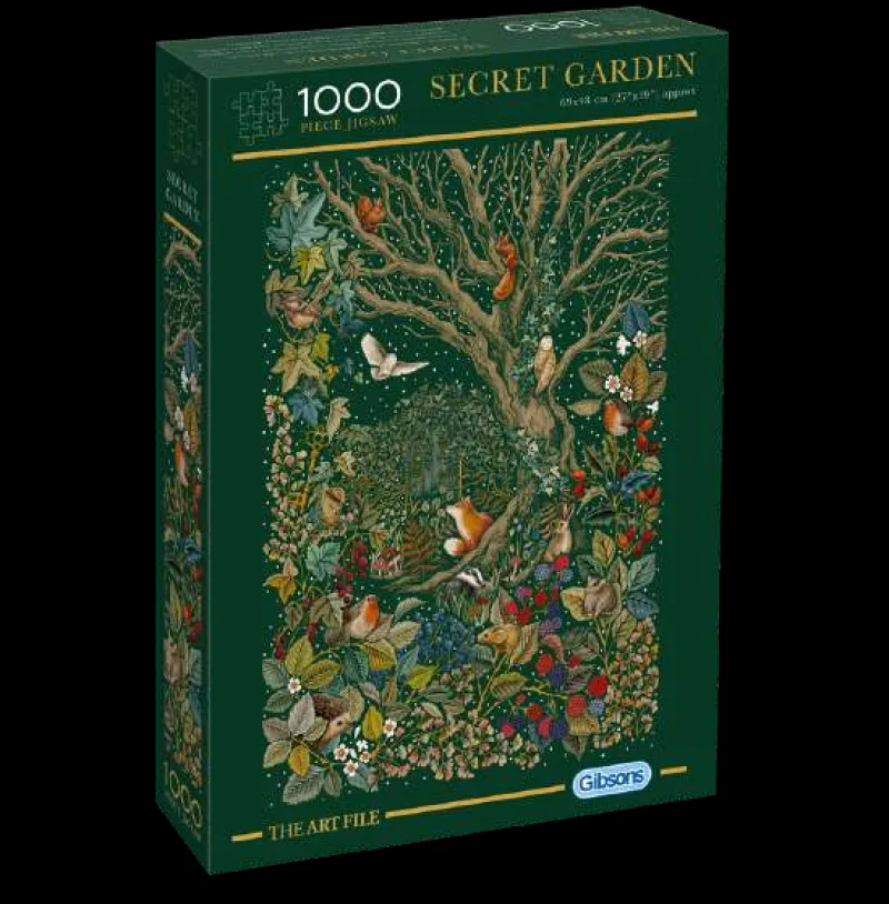 Gibsons - Secret Garden - 1000 Piece Jigsaw Puzzle Hot