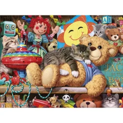 Gibsons - Snoozing on the Ted - 1000 Piece Jigsaw Puzzle Fashion