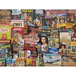 Gibsons - Spirit of the 70s - 1000 Piece Jigsaw Puzzle Fashion