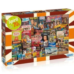 Gibsons - Spirit of the 70s - 1000 Piece Jigsaw Puzzle Fashion