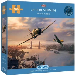Gibsons - Spitfire Skirmish - 500 Piece Jigsaw Puzzle Discount