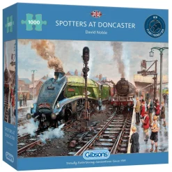 Gibsons - Spotters at Doncaster - 1000 Piece Jigsaw Puzzle Sale