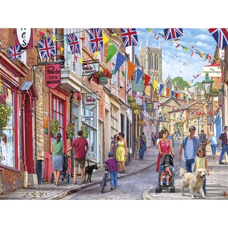 Gibsons - Steep Hill - 1000 Piece Jigsaw Puzzle Sale