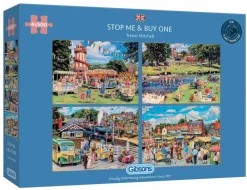 Gibsons - Stop Me & Buy One - 4 x 500 Piece Jigsaw Puzzles Best