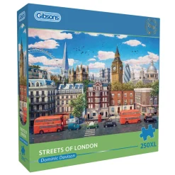 Gibsons - Streets of London - 250 XL Piece Jigsaw Puzzle Hot
