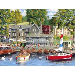 Gibsons - Summer in Ambleside - 1000 Piece Jigsaw Puzzle Online