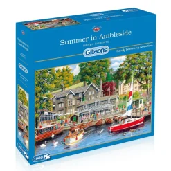 Gibsons - Summer in Ambleside - 1000 Piece Jigsaw Puzzle Online
