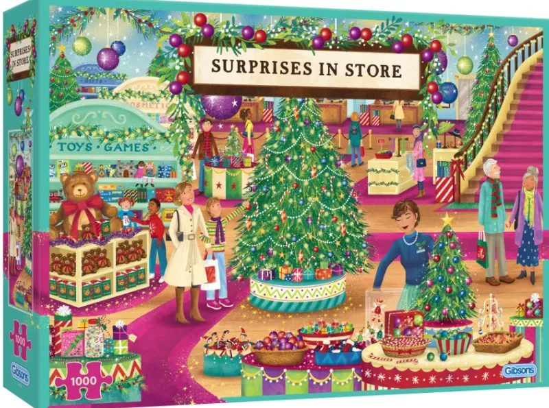 Gibsons - Surprise in Store - 1000 Piece Jigsaw Puzzle Outlet
