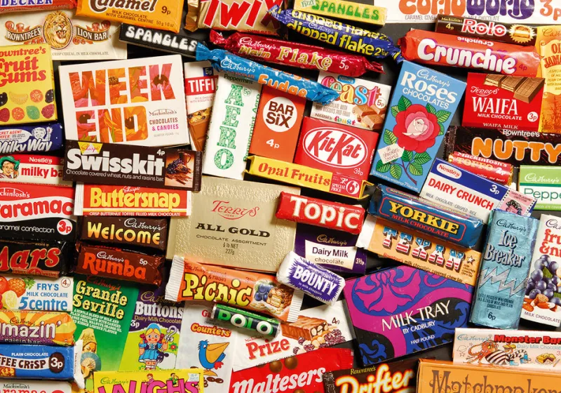 Gibsons - Sweet Memories of the 1970s - 500 Piece Jigsaw Puzzle Fashion