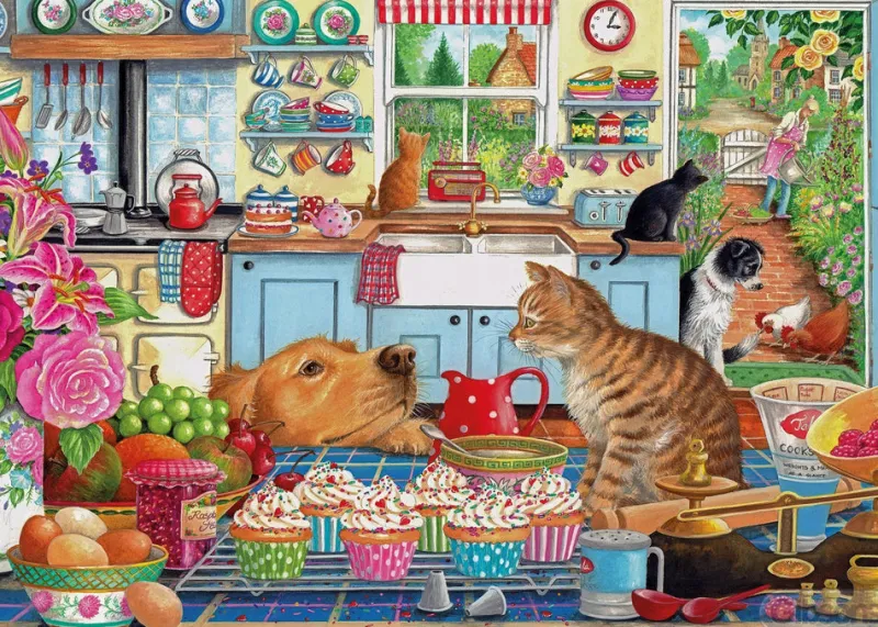 Gibsons - Tempting Treats - 1000 Piece Jigsaw Puzzle Sale