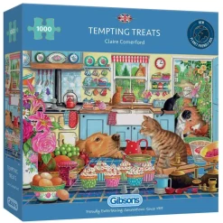 Gibsons - Tempting Treats - 1000 Piece Jigsaw Puzzle Sale